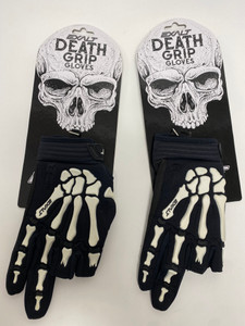 Death Grip Glove White 2 Finger - Right Hand Only - Medium Death Grip Glove White 2 Finger - Right Hand Only - Medium