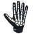 Death Grip Gloves - Full Finger - Black / White