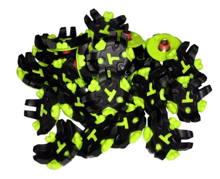 Exalt TRX Turf Spike Set - Lime Black