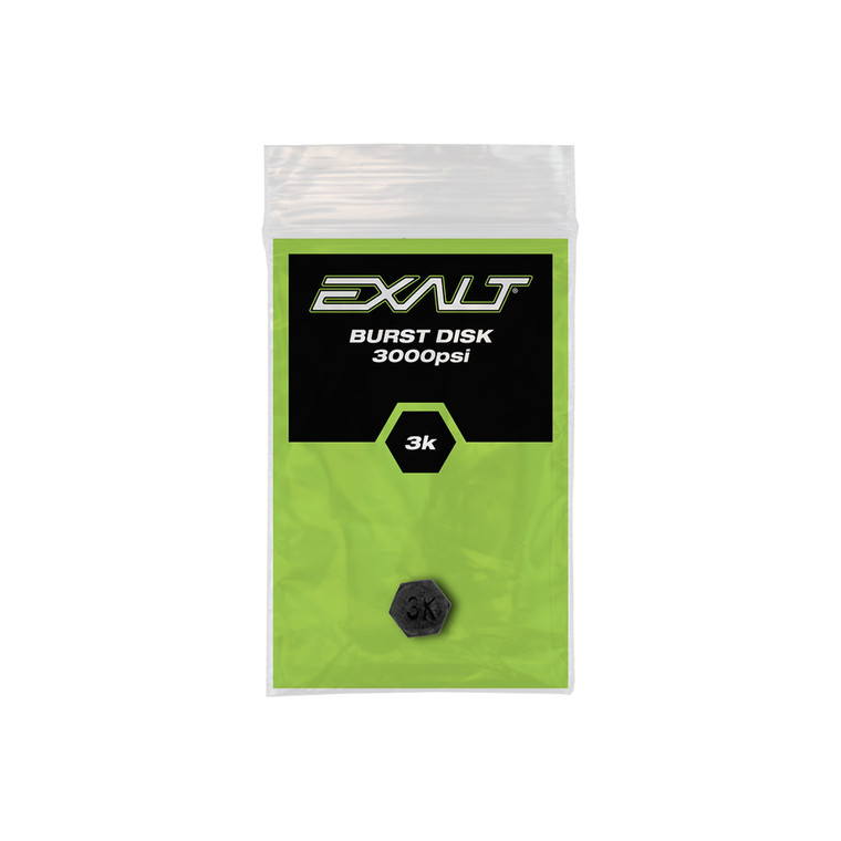 Exalt Burst Disk - Single - 3000psi