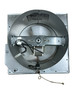 Ventline By Dexter Sidewall Exhaust Fan with Mill Exterior Cover and White Interior Grille V2215-11