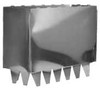 HVAC Metal Register Collar 4" x 8" (6" Deep)