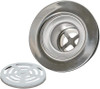 Ez-Flo Mobile Home 1-1/2" Flat Top Chrome Shower Drain 30031