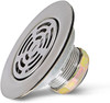 Ez-Flo Mobile Home 1-1/2" Flat Top Chrome Shower Drain 30031