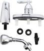 Empire Faucets Tub & Shower Diverter Kit - Chrome Bathroom Faucet U-YSL68ASLVR-E