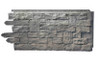 Mobile Home/RV Novik Smoke Grey Stacked Stone Skirting Panel (10 Pieces)
