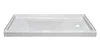 Lyons Mobile Home White Fiberglass Shower Pan 54" x 27" RH Drain