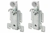 Mobile Home Closet Door Top Mount Roller Guide with 7/8" Nylon Wheel – 2 Pack