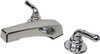 Ultra Mobile Home Garden Tub Faucet, Chrome Finish with Lever Handles