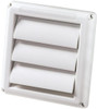 Deflecto Dryer Vent Cover 4" White