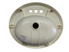17" x 20" Plastic Bone Oval Lavatory Sink for Mobile Homes