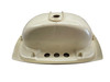 17" x 20" Plastic Bone Rectangular Lavatory Sink for Mobile Homes