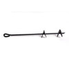 Homepride 30" Eye Anchor 4" Double DISC (4 Pack) for Anchoring Shed's, Boat's, Carports