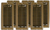 Continental Industries Brown Floor Registers 4 X 12 (6 Pack)