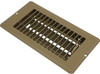 Continental Industries Mobile Home Brown Floor Registers 4 X 8 (4 Pack)
