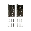 Mobile Home Fastec Satin Nickel 6 Finger Hinge (2 Pack)