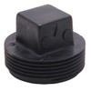 ABS Cleanout Adapter with Plug 1-1/2"
