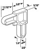 Mobile Home White Screen Frame Corners (20 Pack)