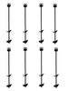 OTI 3/4" x 30" Mobile Home Double Disk Earth Auger Anchor (8 Anchor Pack)
