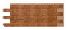 Mobile Home/RV Novik Brown Blend Simulated Brick Skirting Panel (9 Pieces)