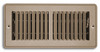 TRUEaire Mobile Home Floor Register 4 x 8 Brown (10 Pack)