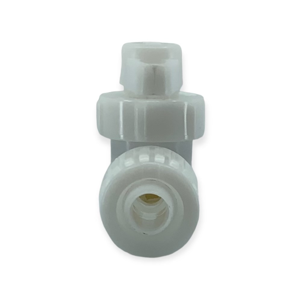 Flair-It Valve 1/2"P x 1/2 MPT Straight Stop Valve