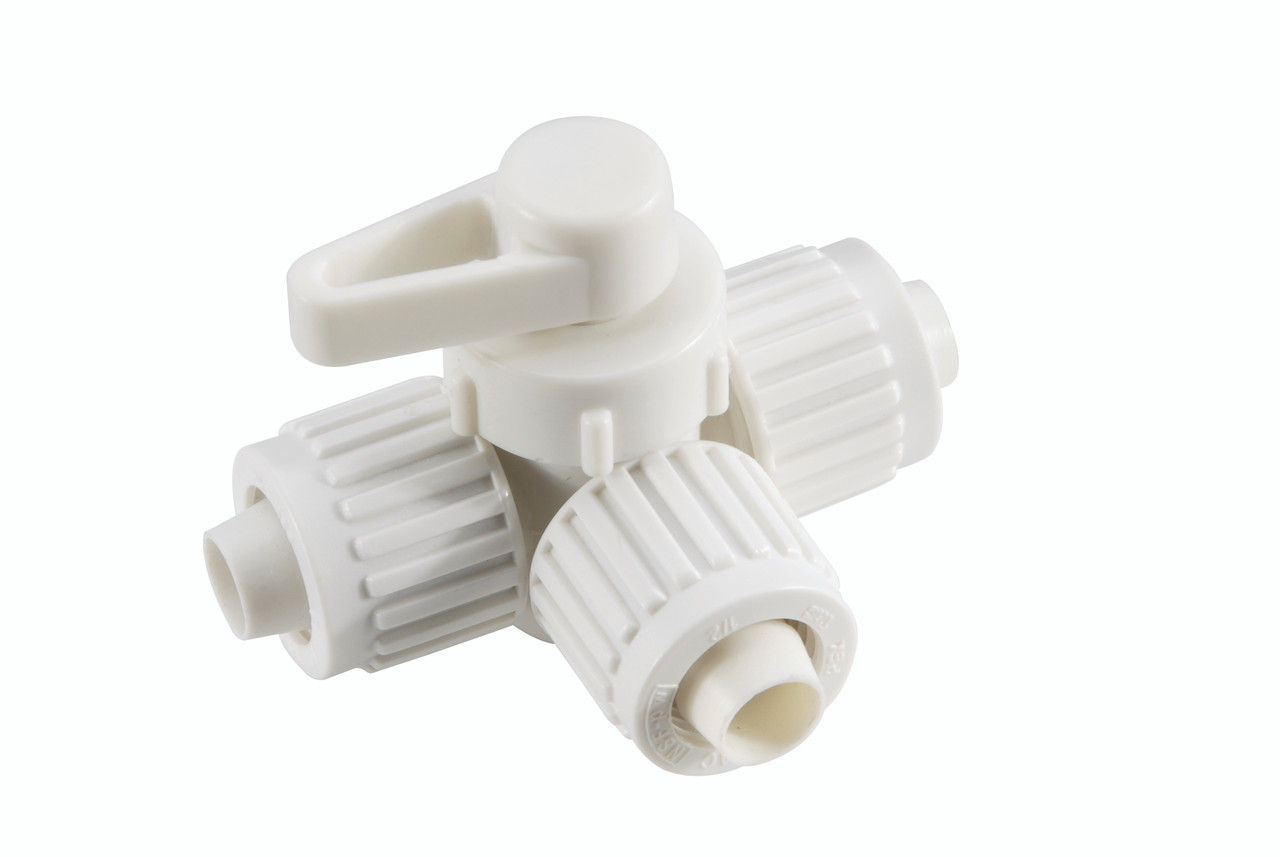 Flair-It 1/2 Pex x 1/2 Pex x 1/2 Pex 3-Way Valve