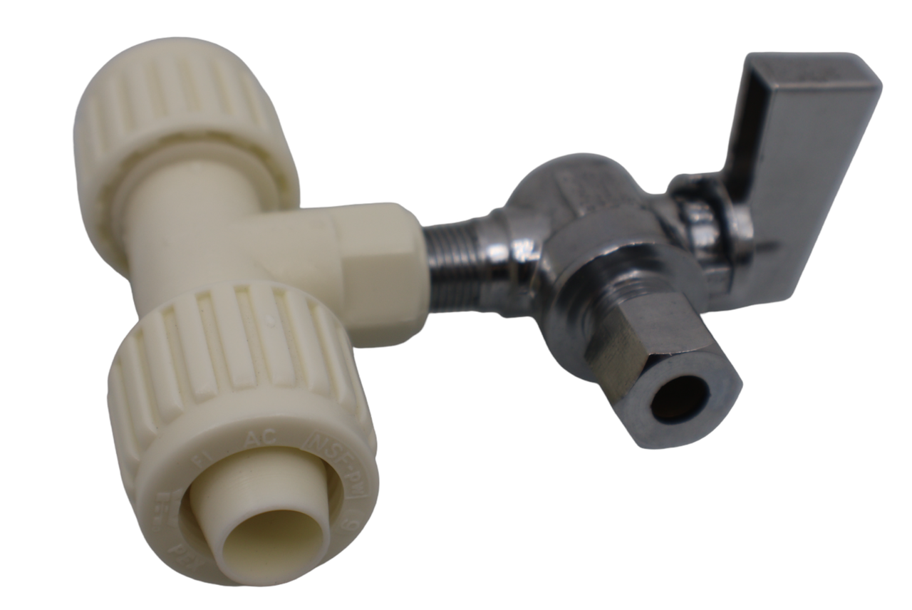 FLAIR-IT PEX RV FRESH WATER FLAIR-IT TEE 3/8\", 16831