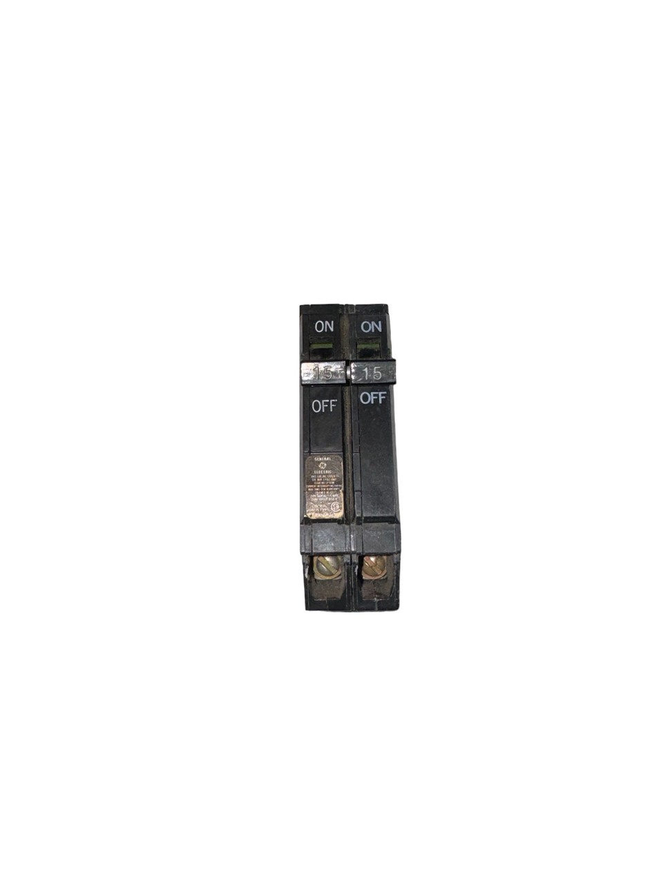 General Electric 15 AMP Double Pole Breaker Q115