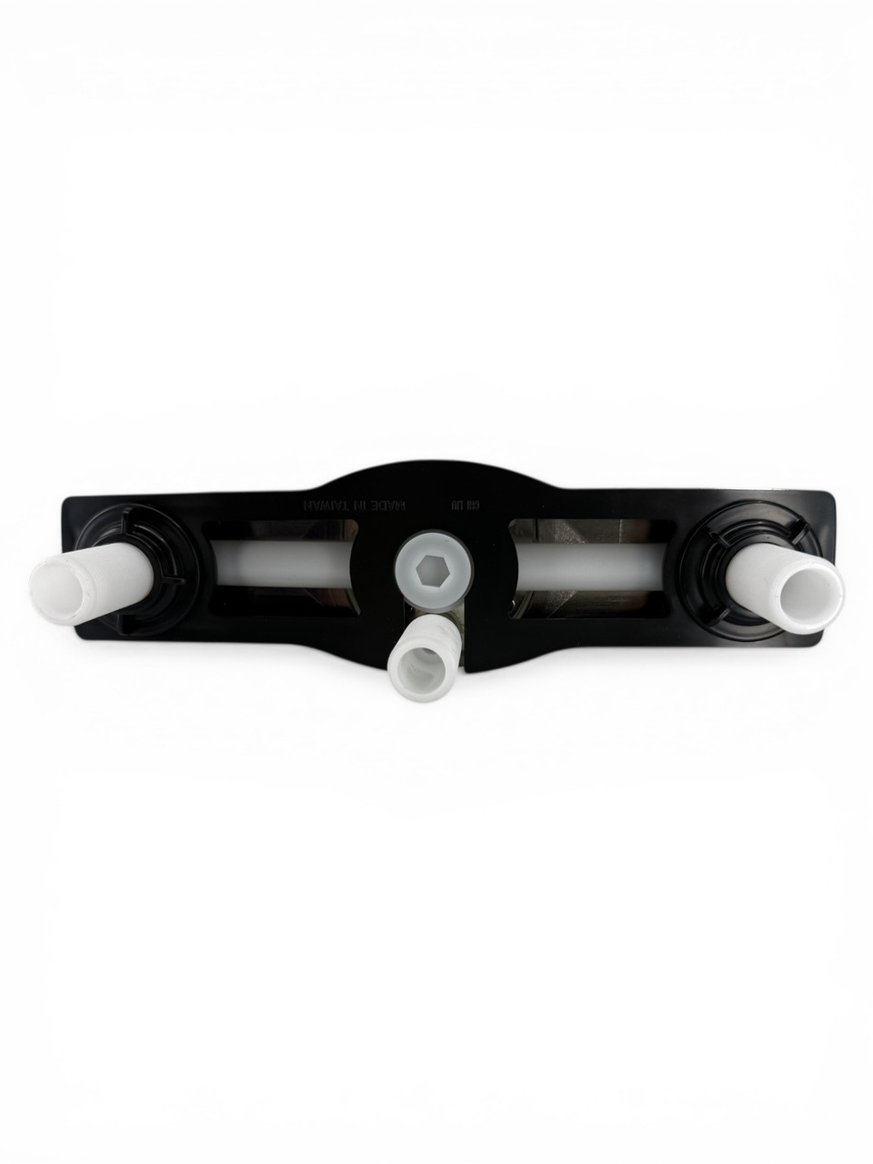 Empire 8" Tub/Shower Offset Faucet with Clear Handles
