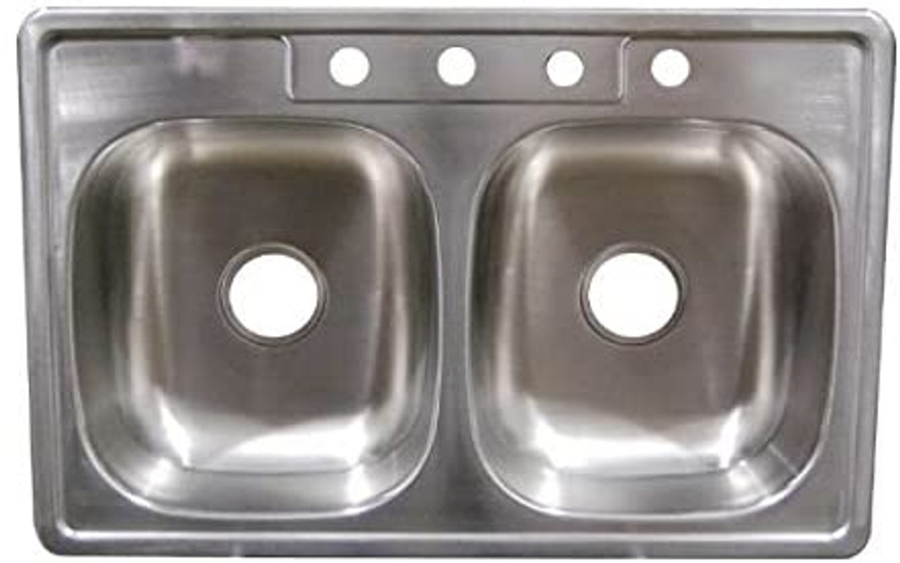 33 X 19 6 Deep Stainless Steel Kitchen Sink For Mobile Homes H   Api73pqc3  55092.1641499887 