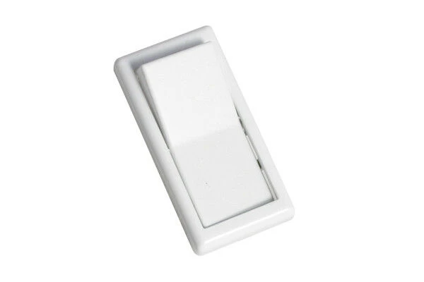 Wirecon White Replacement Rocker Switch Covers (3-Pack) for Mobile Homes & RVs