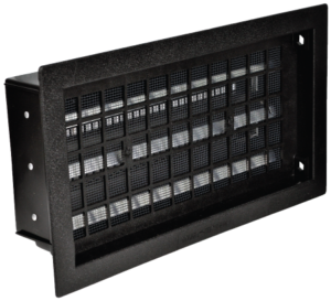 Witten Black Automatic Foundation Vent, 8" x 16" 306MBL