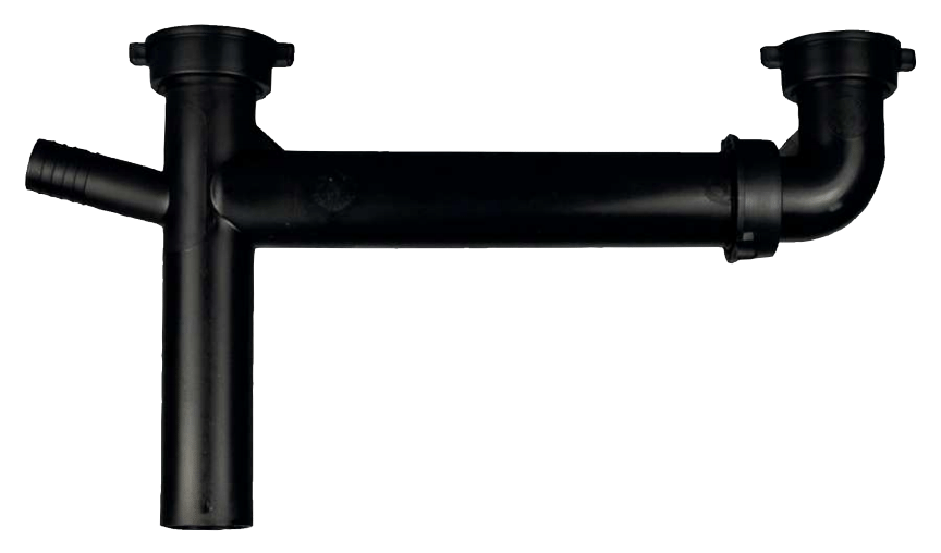 Mobile Home Kitchen Double Bowl Sink 11/2" Drain with Dishwasher