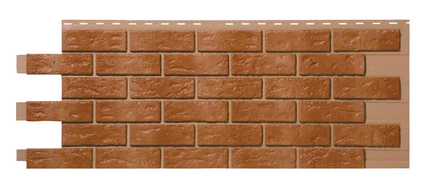 Mobile Home/RV Novik Brown Blend Simulated Brick Skirting Panel (9