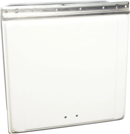 Ventline By Dexter Sidewall Exhaust Fan with White Exterior Cover and White Interior Grille V2215-21
