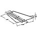 Mobile Home Parts Direct Drawer Track Guide, White Plastic (Single Pack)