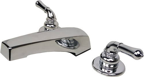 Ultra Mobile Home Garden Tub Faucet, Chrome Finish with Lever Handles