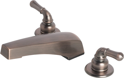 Mobile Home Garden Tub Faucet, Oil Rubbed Bronze with Lever Handles