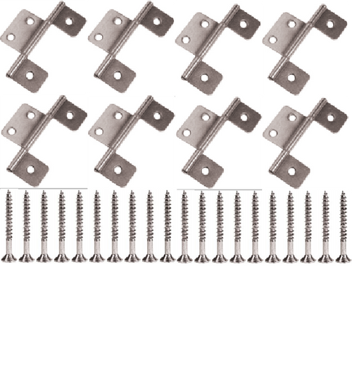 Mobile Home/RV Brushed Nickel Interior Door Extended Leaf Hinge with