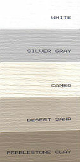 Mobile Home Skirting Vinyl Underpinning VENTED Panel GREY 16" W x 52" L (Pack of 8)