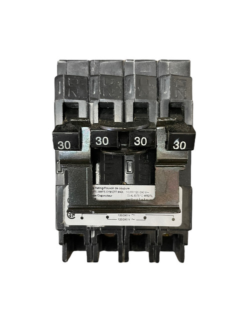 Siemens 30/30/30/30 Quad Breaker Q23030CT2