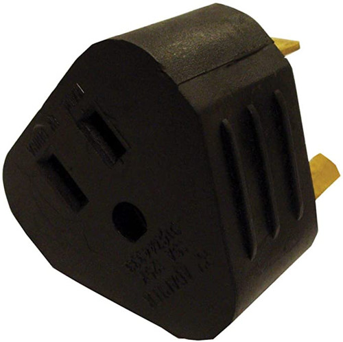RV Reverse Adapter 15 AMP Female - 30 AMP Male, 125 Volt