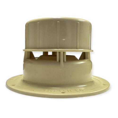 Ventline V2049-03 1-1/2" Plastic Plumbing Vent, Colonial White