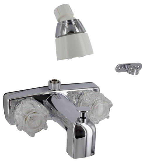 Phoenix Faucets Mobile Home/RV TwoHandle 4" Tub & Exposed Shower