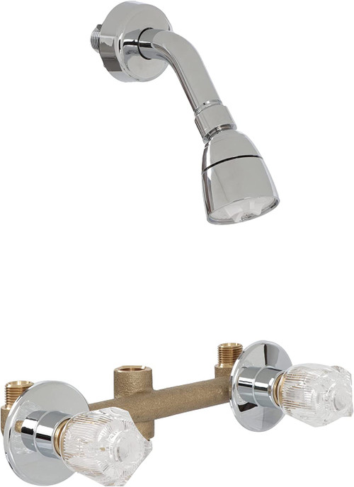 Empire Faucets Mobile Home 8" 2Valve Shower Faucet J174AFE H & S