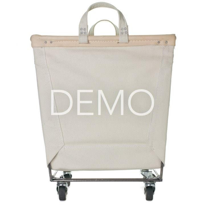 OFS [Sample] Canvas Laundry Cart 