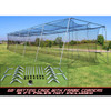 Cimarron #24 60x12x10 Batting Cage and Frame Corners