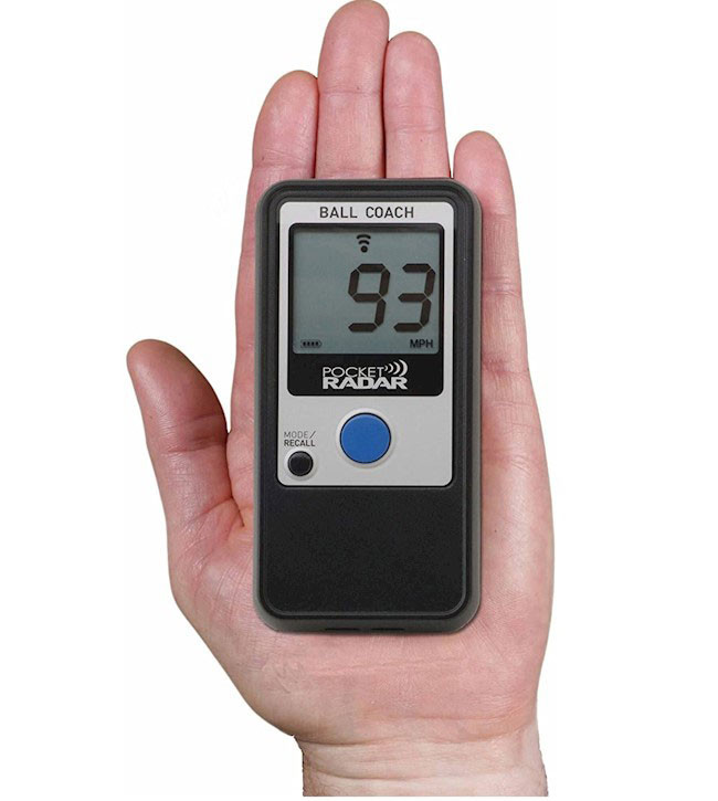 Pocket Radar Ball Coach / Pro Speed Training Tool and Radar Gun