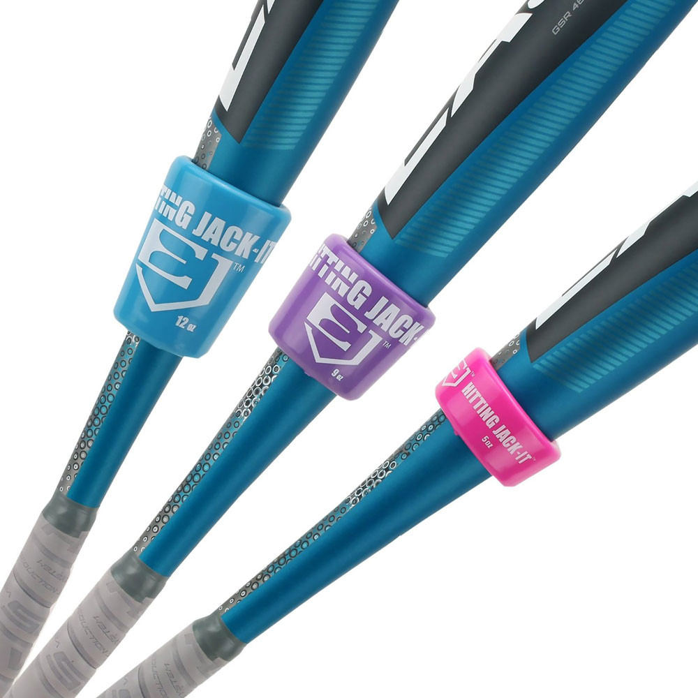 Rawlings Hitjack-16 Batte d'entraînement Jack-It Poids 453,6 g. Unisexe, Multicolore, Taille Unique